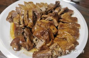 Golden Herb Braised Goose