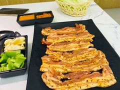 厚切盐烤梅花肉-花味·自助烤肉(大观天地店)