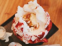 草莓生乳冰-WONDER ICE 萬得冰田(建設路总店)
