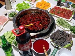 红汤锅底（大锅）-枇杷园食为鲜火锅(南山店)