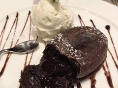 熔岩巧克力配冰激凌-IL Forno 意坊·意大利餐厅(花园店)