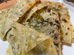 冷饭加肉麦饼-荣家小吃(紫阳街店)