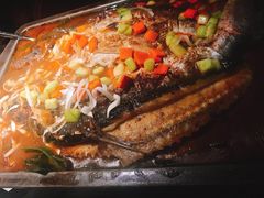 -探鱼·鲜青椒爽麻烤鱼(番禺万达店)
