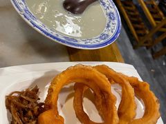 豆汁焦圈全套-京门老爆三·铜锅涮肉 爆肚(望京店)