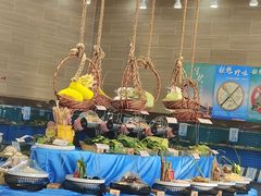 自助取餐区-良师门滨海人家·海鲜·家常菜(滨海城店)