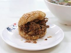烧饼夹肉-张记酱牛肉(虎坊桥店)