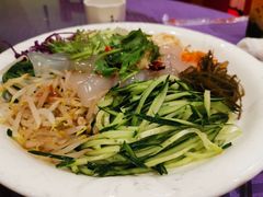 七彩肉丝拉皮-老长春肉馆(创业大街店)