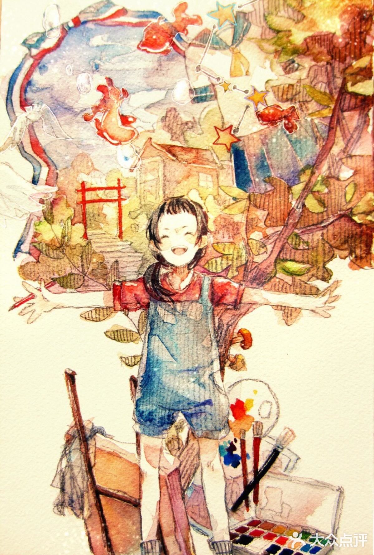 原来插画也可以这么美～