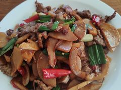 酸笋炒肉片-牛八宝桂林米粉(八里庄店)