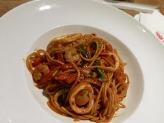 XO酱海鲜意面-棒约翰比萨·意面(老闵行店)