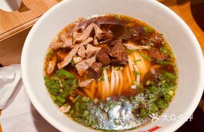 Shredded Meat and Beef Brisket Noodles