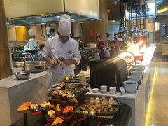 自助取餐区-杭州钱江新城万怡酒店-西餐厅