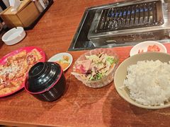 五花肉定食-丸福烤肉(君隆广场店)