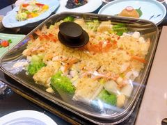 板炉开片焗深海大虾-禧瑞都大饭店(吊桥路店)