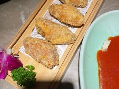 蛋黄鸡翅-新白鹿餐厅(金鹰新街口店)