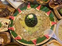 基诺风味包烧木耳菌子-基诺山寨.版纳民族特色菜