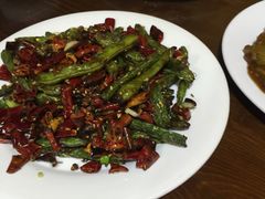 干煸豆角-吴记百姓菜馆·北京菜·烤鸭(故宫店)