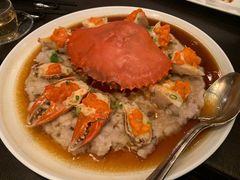 和乐蟹蒸手剁肉饼-广州文华东方酒店·江-由辉师傅主理