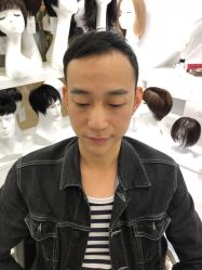 -发饰美男士增发补发假发定制店
