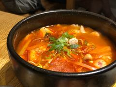 部队泡菜汤-姜虎东白丁烤肉(虹桥天地店)
