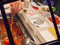 自助取餐区-海底捞火锅(长宁路龙之梦店)