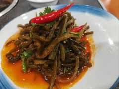 酸辣海笋-清真华宇开锅羊肉