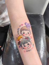 -幸运7纹身刺青Lucky7tattoo