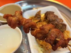 炸肉串-谢怀亮芝麻茶