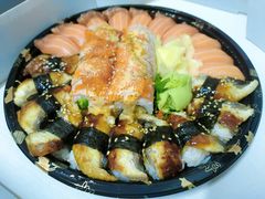 三文鱼鳗鱼双拼寿司-活鳗饭·鹅肝范儿(高碑店店)