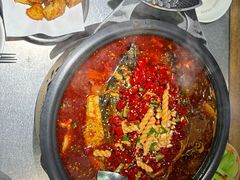 -探鱼·鲜青椒爽麻烤鱼(北京路天河城店)