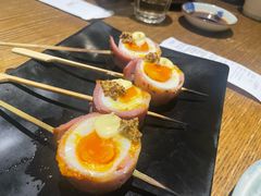 溏心蛋培根-九州料理竿屋SaoYa