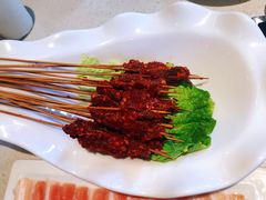 孜然牛肉串-红鼎坊·老成都火锅(新南门店)