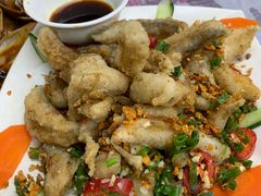 椒盐九肚鱼-凤城康记饭店