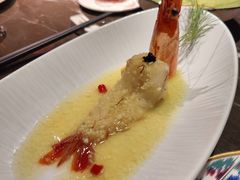生腌大红虾-海派悦庭·海胆烧麦·新融合菜(凯德广场店)