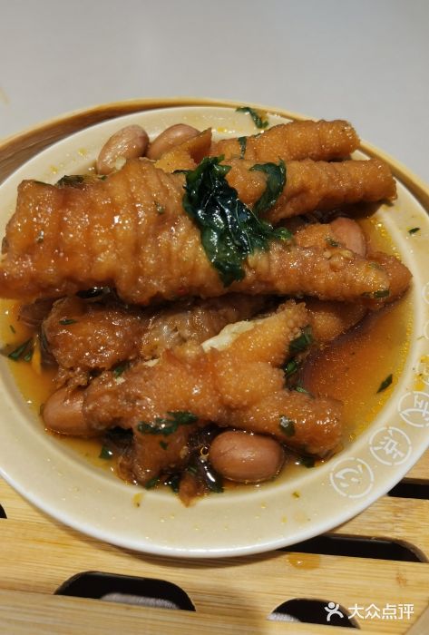 蔡澜点心·粤菜(丽泽天街店)九层塔豉汁凤爪图片