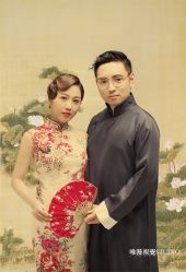 水墨工笔画-巴黎婚纱摄影工作室