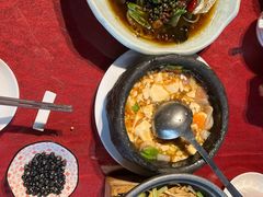 竹笙豆花汤-天厨妙香素食餐厅(清华店)