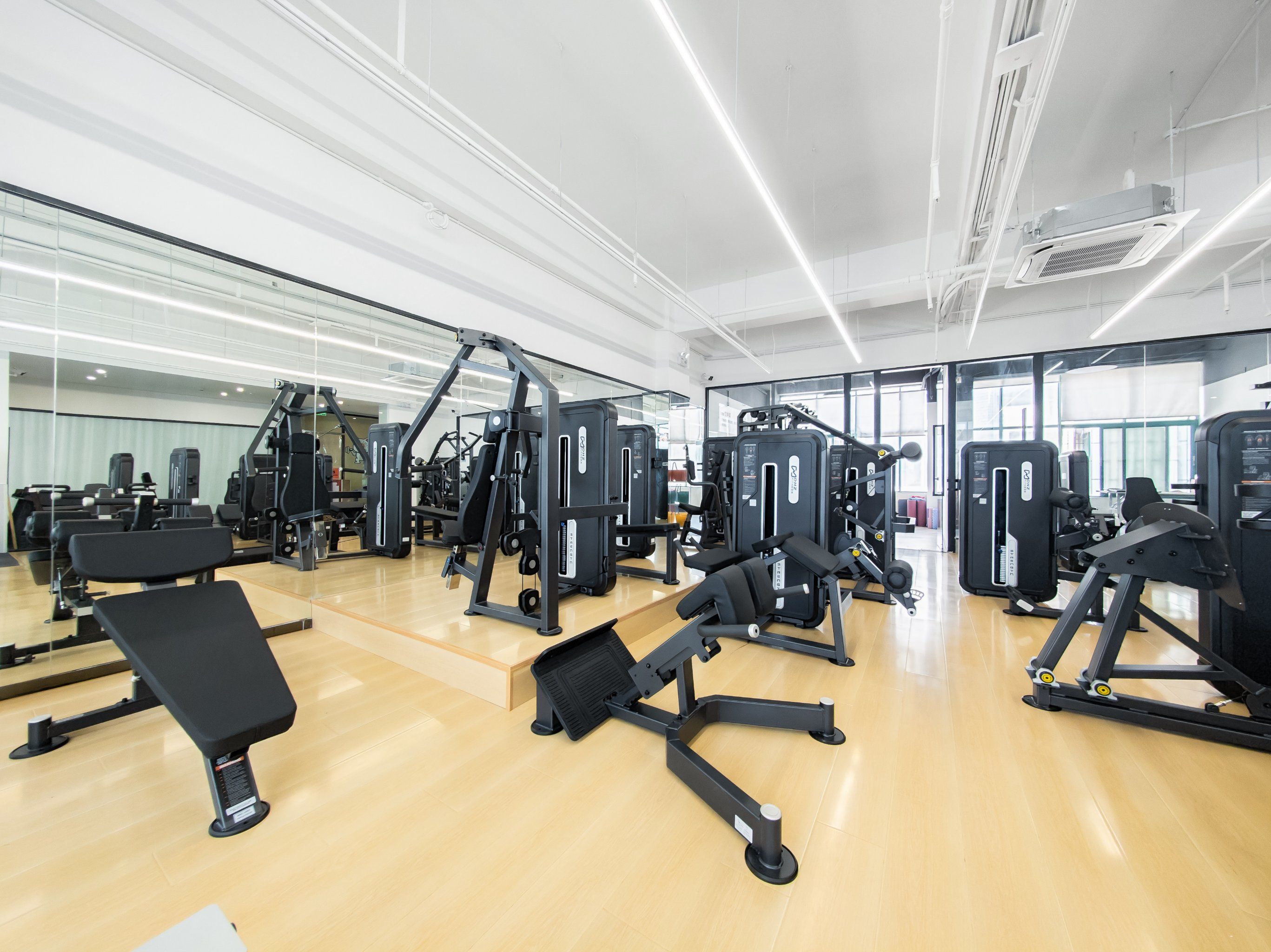 无人健身房好方便呀!