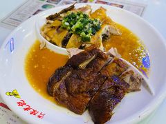 黑椒烧鸭拼玫瑰鸡-澳门陈光记烧味饭店(郎家园店)