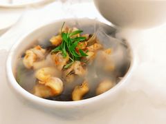 辣酒汁花螺配夏威夷果-木守西溪溪隐餐厅