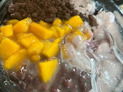 招牌芋泥冰-小胖老味刨冰