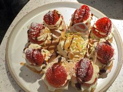 草莓忌廉华夫饼-BE BRIGHT KITCHEN(正佳广场店)