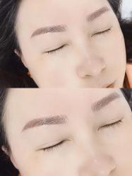 -西施无菌半永久纹绣眉眼影唇轻增发纹发际线
