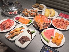 -一方渔歌蒸汽海鲜自助(文化路万达广场店)