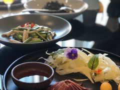三年金钱火腿配大理手撕乳扇-泓0871臻选云南菜·味庄