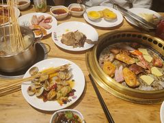 -韩京炭火烤肉自助料理(柯桥万达店)