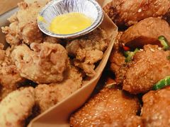 炸鸡翅一半一半-富乐满韩国正宗炸鸡韩国料理(虹泉路店)