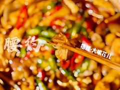 香辣肥肠煲-腰子哥烤串(石佛营炫特店)