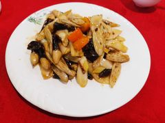 子姜藕尖炒黑鸡丛菌-佛有缘·32年老字号(广州首店)
