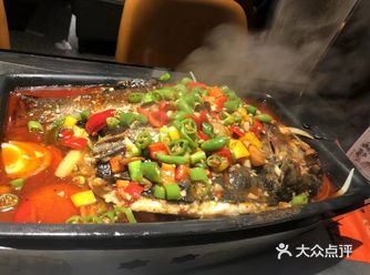 「伟大航路烤鱼(沈阳大悦城店)」清江鱼真是太适合做烤